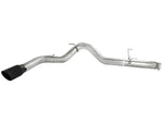 Load image into Gallery viewer, aFe Atlas Exhausts DPF-Back Aluminized Steel Exhaust Dodge Diesel Trucks 07.5-12 L6-6.7L Black Tip
