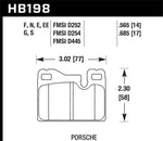 Load image into Gallery viewer, Hawk 77-88 Porsche 924 / 78-85 &amp; 92-95 928 / 83-91 944 Blue 9012 Race Rear Brake Pads
