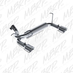 Load image into Gallery viewer, MBRP 07-14 Jeep Wrangler/Rubicon 3.6L/3.8L V6 Axle-Back Dual Rear Exit T409 Performance Exhuast Sys
