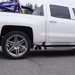 Load image into Gallery viewer, MBRP 09+ Chevrolet Silverado 1500 3in Cat Back Pre-Axle Dual Outlet w/ 4in Tip - T304
