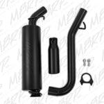 Load image into Gallery viewer, MBRP 2000-2006 Jeep Wrangler (JK) Inline-4 2.5L Inline-6 4.0L Cat Back Single Side
