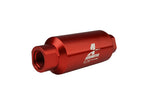 Load image into Gallery viewer, Aeromotive In-Line Filter - AN-10 size - 40 Micron SS Element - Red Anodize Finish
