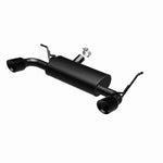 Load image into Gallery viewer, MagnaFlow 07-17 Jeep Wrangler JK 3.8/3.6L Dual Split Rear Exit Black Axle-Back Exhaust
