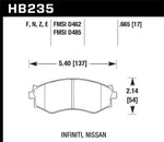 Load image into Gallery viewer, Hawk 91-96 Infiniti G20/ Nissan 240SX/ Sentra HP+ Street Front Brake Pads
