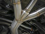 Load image into Gallery viewer, aFe Takeda 3in 304 SS Cat-Back Exhaust w/ Tri-Black Tips 17-18 Honda Civic Type R L4 2.0L (t)
