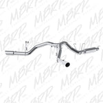 Load image into Gallery viewer, MBRP 14-16 Ram 2500 6.4L 4in 409 SS Dual Side Split Outlet Cat Back Exhaust
