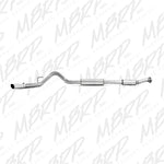 Load image into Gallery viewer, MBRP 11-13 Ford F150 SVT Raptor 6.2L EC-SB/CC-SB 3.5in Cat Back Single Exit Alum Exhaust System
