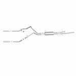 Load image into Gallery viewer, MagnaFlow 14 Toyota Tundra V8 4.6L/5.7L Stainless Cat Back Exhaust Dual Split Rear Exit
