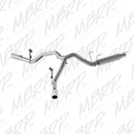 Load image into Gallery viewer, MBRP 14-16 Ram 2500/3500 6.4L 4in AL Single Side Dual Outlet Cat Back Exhaust
