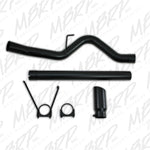 Load image into Gallery viewer, MBRP 10-12 Dodge 2500/3500 Cummins 6.7L Filter Back Single Side Black Coated Exhaust System
