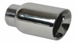 Load image into Gallery viewer, Vibrant 4in Round SS Exhaust Tip (Double Wall Angle Cut Beveled Outlet)
