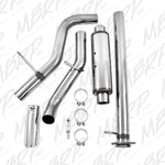 Load image into Gallery viewer, MBRP 11-19 Chevy/GMC 2500HD PU 6.0L V8 Single Side Exit T409 Cat Back Perf Exhaust
