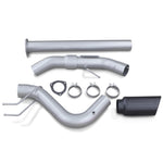 Load image into Gallery viewer, Banks Power 17-19 Ford 6.7L F250-350-450 4in Monster Exhaust System - Single Exit w/ Black Tip
