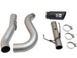 Load image into Gallery viewer, aFe MACHForce XP Exhaust Large Bore 5in DPF-Back SS 13-15 Dodge Trucks L6-6.7L (td) *Black Tip
