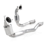 Load image into Gallery viewer, Stainless Works 2010-18 Ford Taurus SHO V6 Downpipe High-Flow Cats
