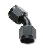 Load image into Gallery viewer, Vibrant -20AN X -20AN Female Flare Swivel 45 Deg Fitting (AN To AN) -Anodized Black Only
