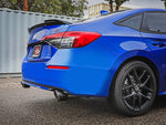 Load image into Gallery viewer, aFe 22-23 Honda Civic Si L4 1.5L (t) Takeda 2.5in to 3in 304 SS Cat-Back Exhaust w/Carbon Fiber Tips
