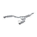 Load image into Gallery viewer, MBRP 15-19 Ford Mustang EcoBoost 2.3L Alum 3in Cat Back Dual Split Rear Exit (Race Version)
