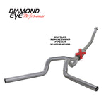 Load image into Gallery viewer, Diamond Eye KIT 4in TB MFLR RPLCMENT PIPE DUAL AL: 94-02 DODGE CUMMINS 5.9L
