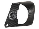 Load image into Gallery viewer, aFe MagnumFORCE Intake System Carbon Fiber Scoop 12-15 BMW 328i/ix (F30/31/34) L4 2.0L Turbo N20/N26
