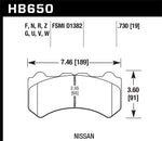 Load image into Gallery viewer, Hawk 09-16 Nissan GT-R HPS 5.0 Front Brake Pads
