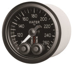 Load image into Gallery viewer, Autometer Stack Pro Control 52mm 100-260 deg F Water Temp Gauge - Black (1/8in NPTF Male)
