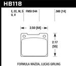 Load image into Gallery viewer, Hawk Alcon 4R-Type / Alcon R-Type (Short Profile) Blue 9012 Race Brake Pads
