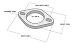 Load image into Gallery viewer, Vibrant 2-Bolt T304 SS Exhaust Flange (2.75in I.D.)
