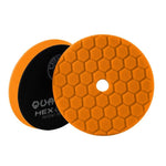 Load image into Gallery viewer, Chemical Guys Hex-Logic Quantum Medium-Heavy Cutting Pad - Orange - 5.5in
