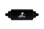 Load image into Gallery viewer, Aeromotive In-Line Filter - (AN-6 Male) 10 Micron Fabric Element Bright Dip Black Finish
