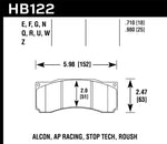 Load image into Gallery viewer, Hawk 2007 Ford Mustang Saleen S281 Extreme HPS 5.0 Front Brake Pads
