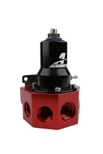 Load image into Gallery viewer, Aeromotive Regulator - 30-120 PSI - .500 Valve - 4x AN-08 and AN-10 inlets / AN-10 Bypass
