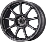 Load image into Gallery viewer, Enkei PF09 17x7 4x100 38mm Offset 75mm Bore Dark Silver Wheel
