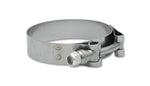 Load image into Gallery viewer, Vibrant SS T-Bolt Clamps Pack of 2 Size Range: 3.38in to 3.62in
