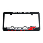 Load image into Gallery viewer, Skunk2 Live The Dream License Plate Frame
