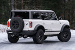 Load image into Gallery viewer, MBRP 21-22 Ford Bronco 2.3/2.7L EcoBoost 2/4-Dr 3in Catback Dual Split Rear Exit BLK AL
