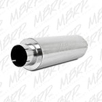 Load image into Gallery viewer, MBRP Universal Quiet Tone Muffler 5in Inlet /Outlet 8in Dia Body 31in Overall
