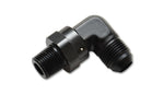 Load image into Gallery viewer, Vibrant -8AN to 3/8in NPT Male Swivel 90 Degree Adapter Fitting
