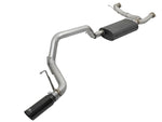 Load image into Gallery viewer, aFe MACHForce XP 3in 304 SS Cat-Back Exhausts w/ Black Tips 10-17 Nissan Patrol (Y62) V8-5.6L
