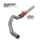 Load image into Gallery viewer, Diamond Eye KIT 5in CB MFLR RPLCMENT PIPE SGL AL: 03-07 FORD 6.0L F250/F350
