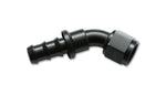 Load image into Gallery viewer, Vibrant -6AN Push-On 45 Deg Hose End Fitting - Aluminum
