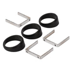 Load image into Gallery viewer, Autometer or Autogage 2-1/16in Black Angle Rings -- 3 Pack
