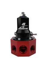 Load image into Gallery viewer, Aeromotive Regulator - 30-120 PSI - .500 Valve - 4x AN-08 and AN-10 inlets / AN-10 Bypass
