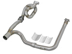 Load image into Gallery viewer, aFe POWER Twisted Steel Y-Pipe w/ Loop Relocation Pipe 12-18 Jeep Wrangler (JK) V6 3.6L
