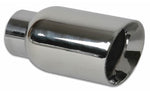 Load image into Gallery viewer, Vibrant 2.5in ID Single 4in OD Round SS Exhaust Tip (Double Wall Angle Cut)
