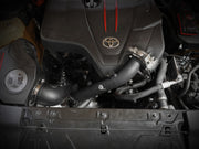 aFe BladeRunner Black 2-3/4in Aluminum Charge Pipe 2021 Toyota Supra GR (A90) I4-2.0L (t) B48