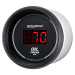 Load image into Gallery viewer, Autometer Black 0-100 psi Digital Oil Pressure Gauge
