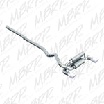 Load image into Gallery viewer, MBRP 2016+ Ford Focus RS 3in Aluminized Dual Outlet Cat-Back Exhaust
