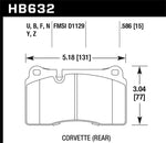 Load image into Gallery viewer, Hawk 2007-2015 Volkswagen Tourareg Base/V6/V6-Sport/TDI HPS 5.0 Performance Rear Brake Pads
