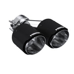 Load image into Gallery viewer, MBRP Universal Carbon Fiber Dual Tip 4in OD/2.5in Inlet
